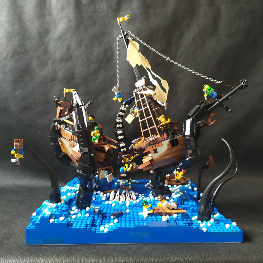 Kraken Pirate Photos, Images and Pictures