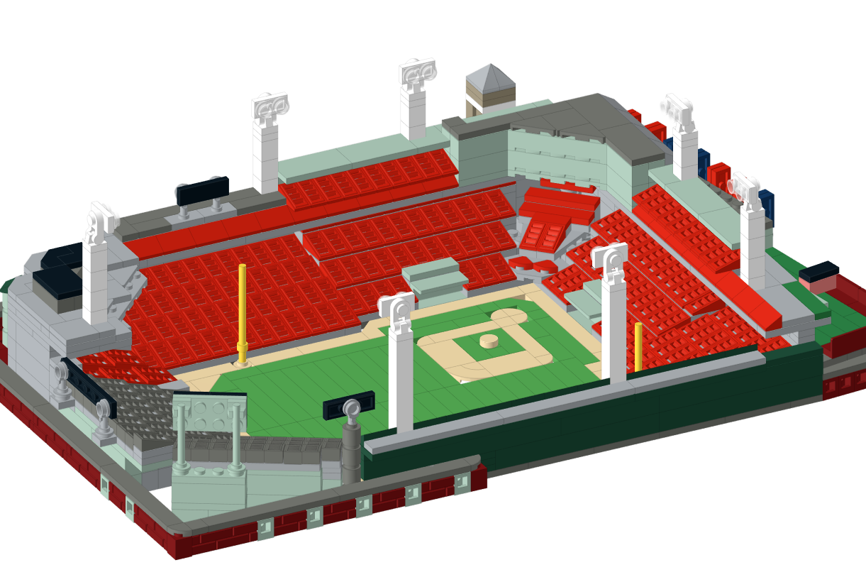 Fenway Park gets the Lego treatment