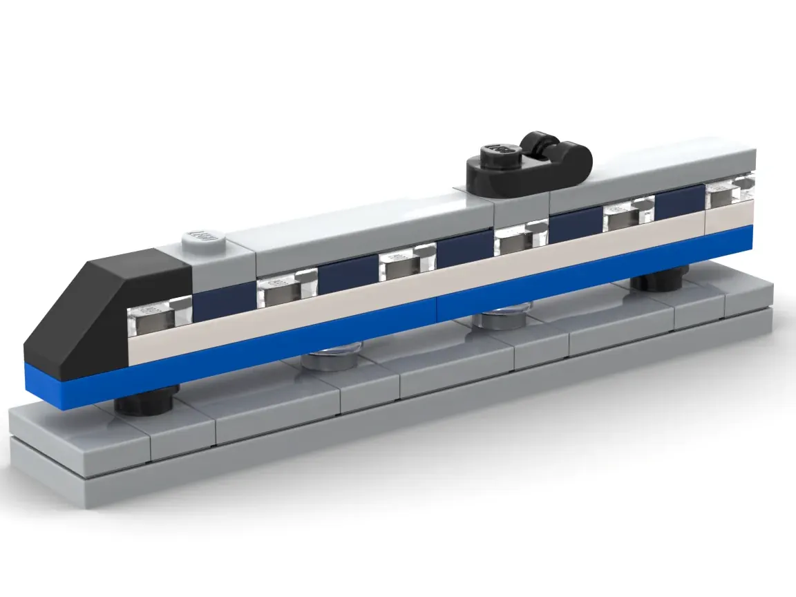 Micro best sale lego train