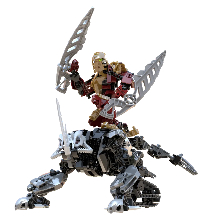 LEGO IDEAS 90th Anniversary Bionicle Theme Celebrations 8811R Toa Lhikan Kikanalo