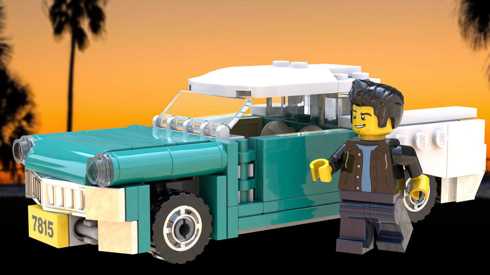 LEGO IDEAS Build a Vintage car to cruise the streets of LEGO