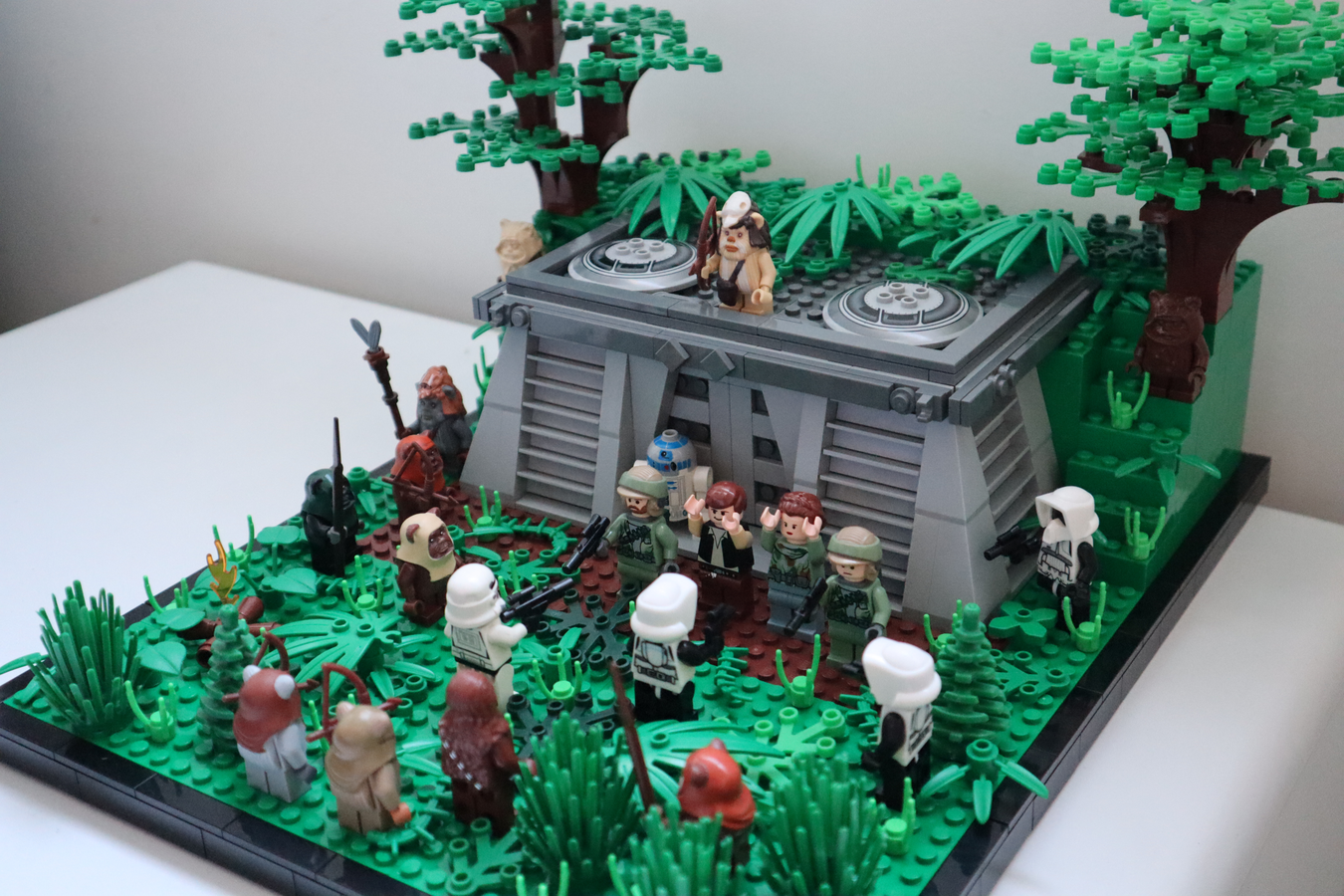 Lego battle shop of endor