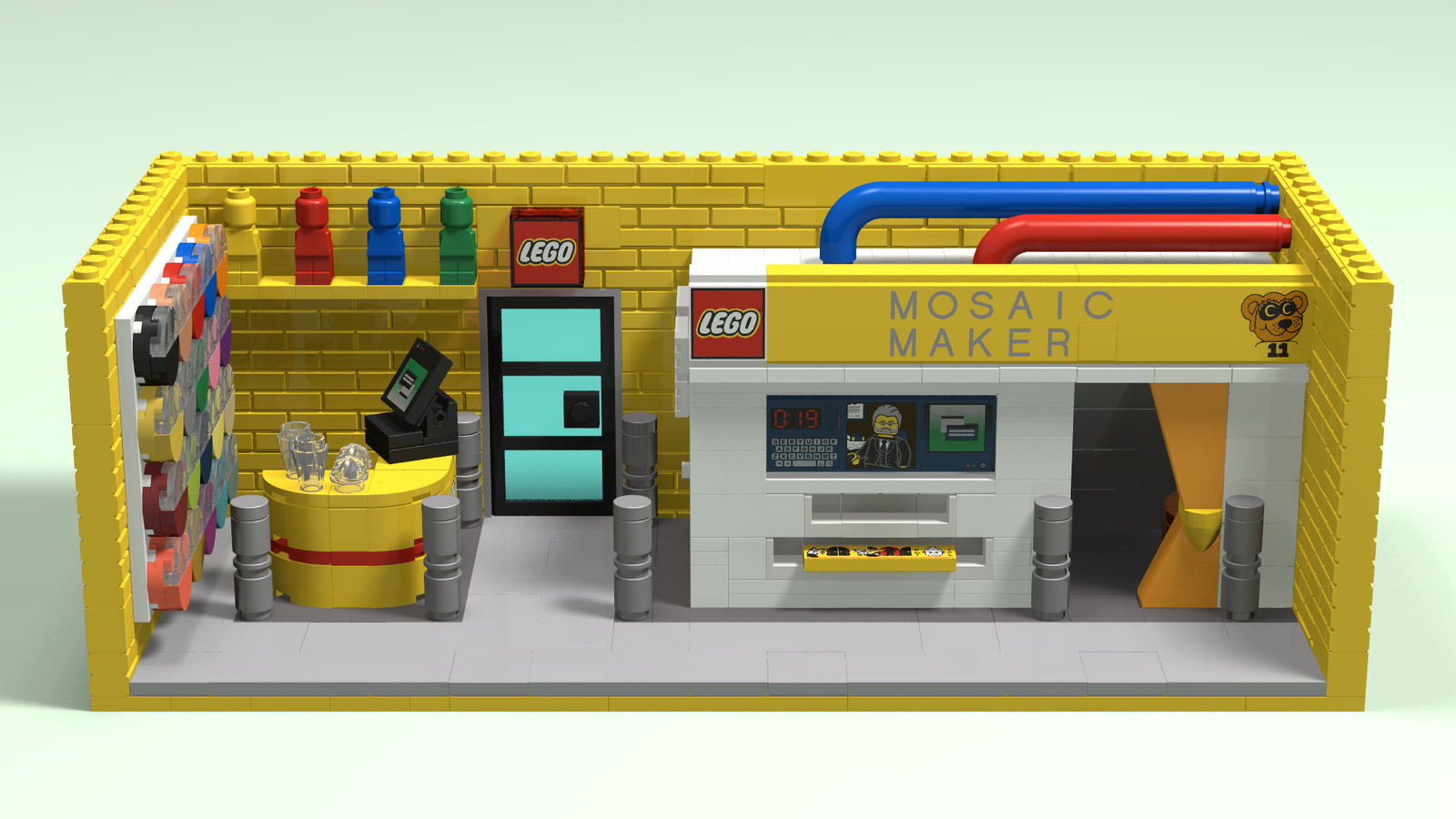 Bricklink store mosaic maker