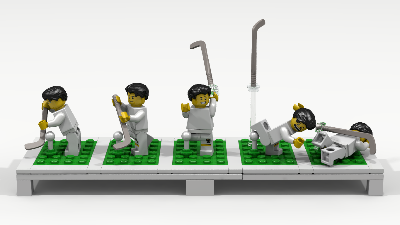 LEGO IDEAS Your build in the world famous LEGO House Minifigure Playing Golf 2