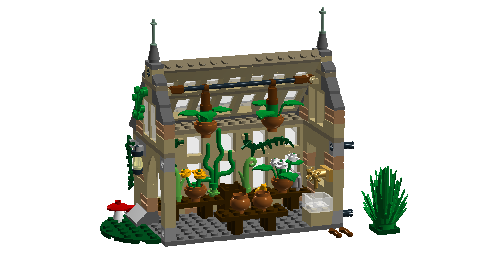 Greenhouse lego harry potter new arrivals