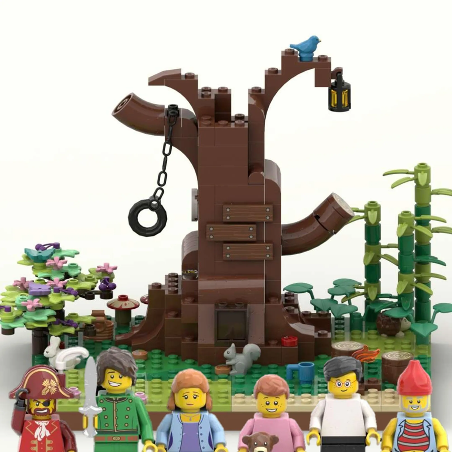 LEGO IDEAS - 100 years of fairytales! - Peter Pan - The Lost Boys' Hideout