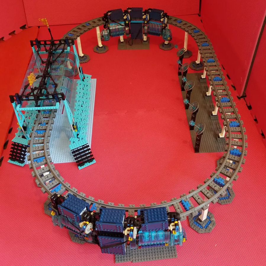 Suspended 2025 lego train