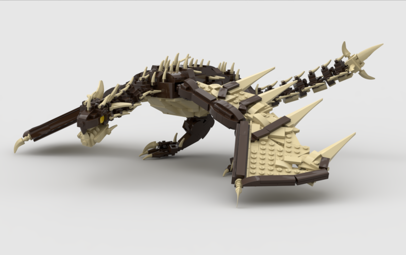 lego hungarian horntail 2005