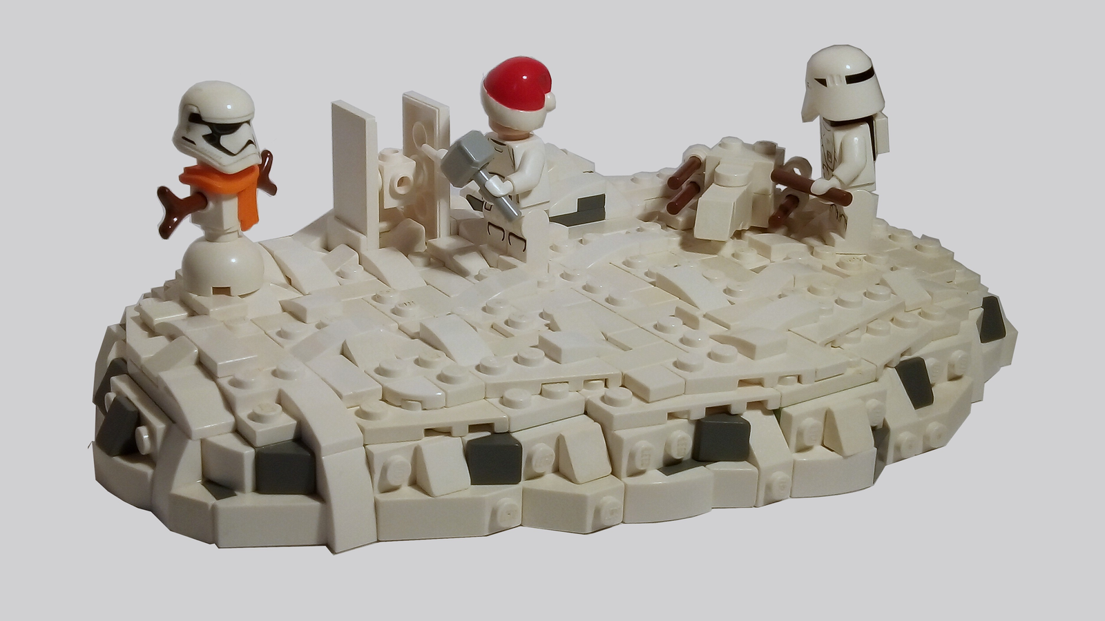 Lego snow hot sale base