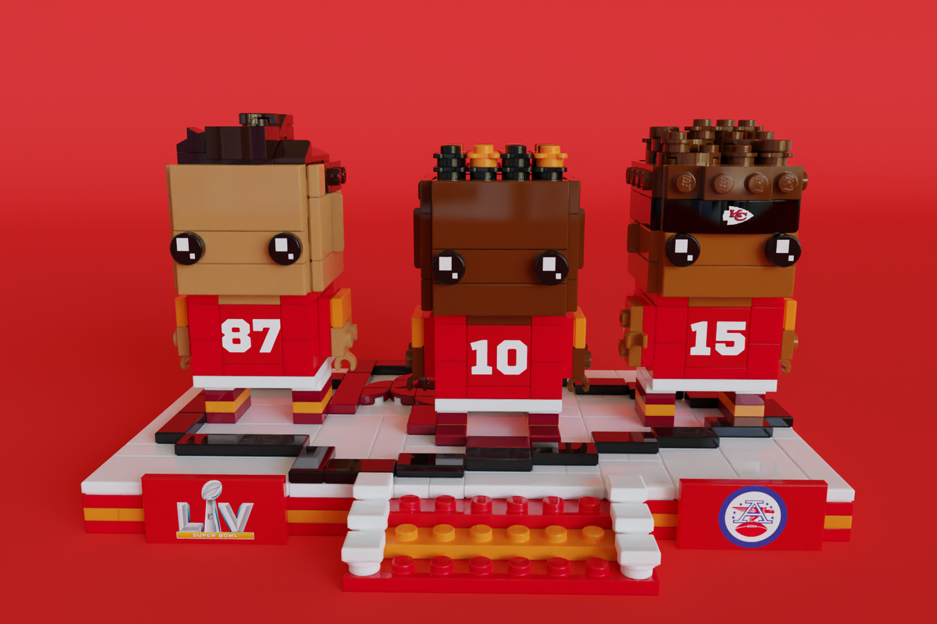 LEGO Kansas City Chiefs Run It Back Flag Build at LEGOLAND - KC Parent  Magazine