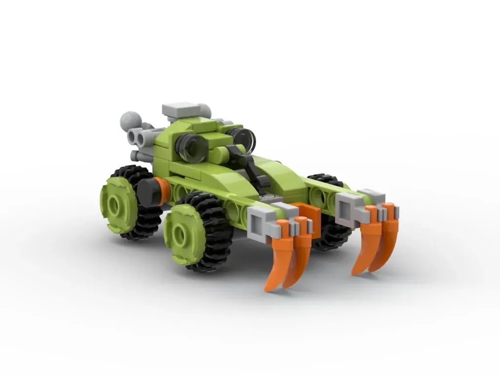 Lego power miners claw digger online