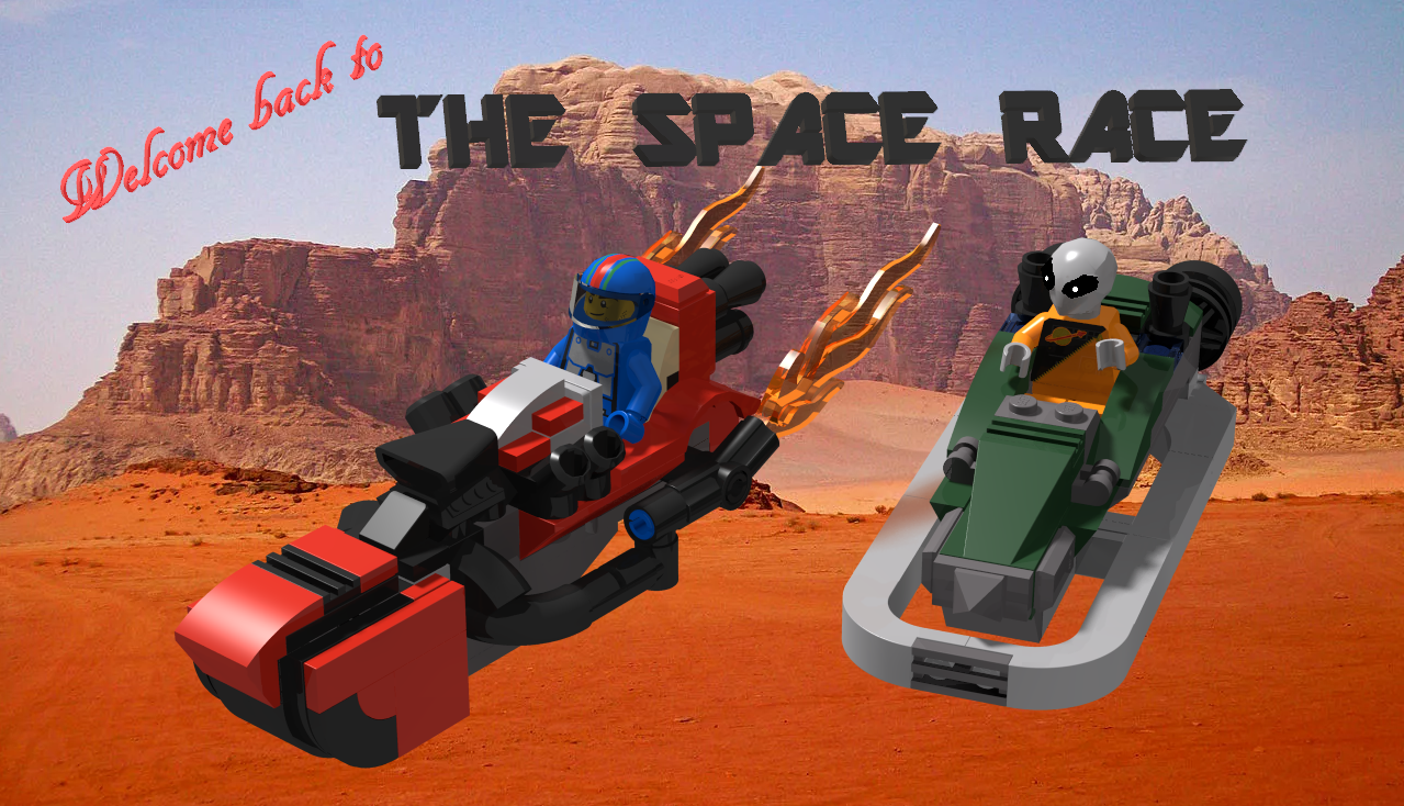 Lego best sale space race