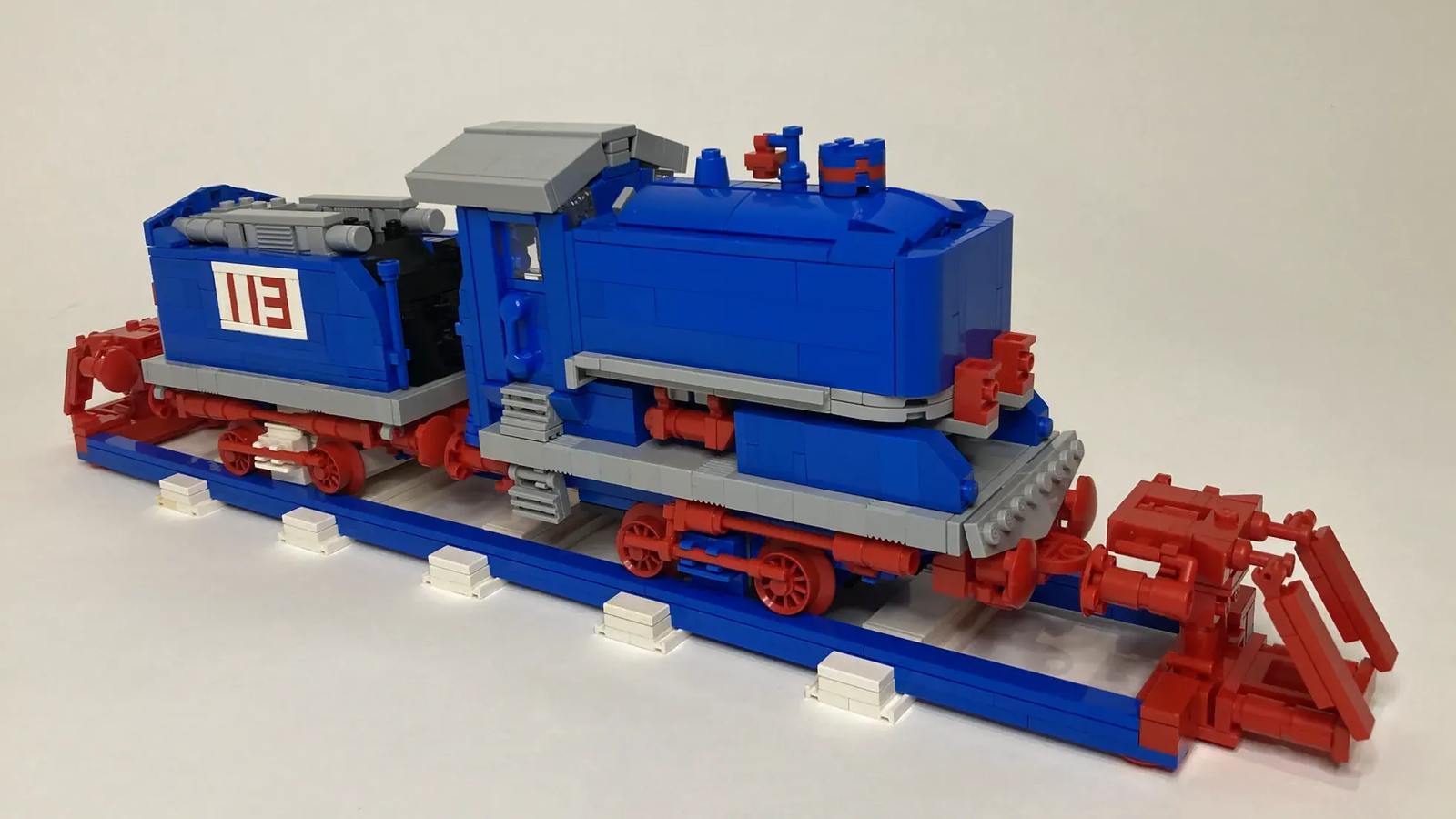 Lego best sale blue train