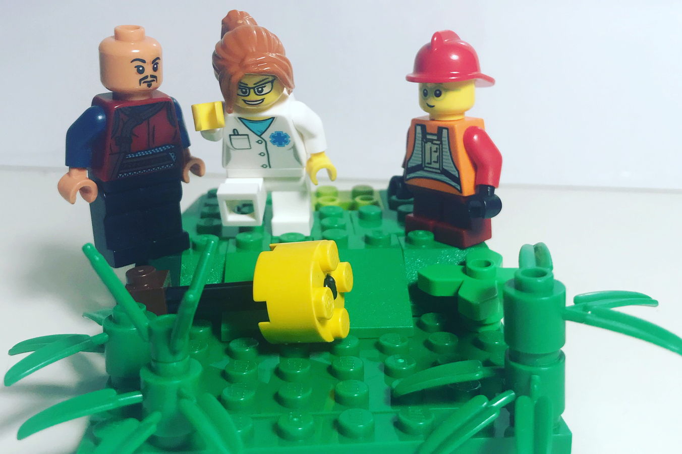 Lego frisbee 2024