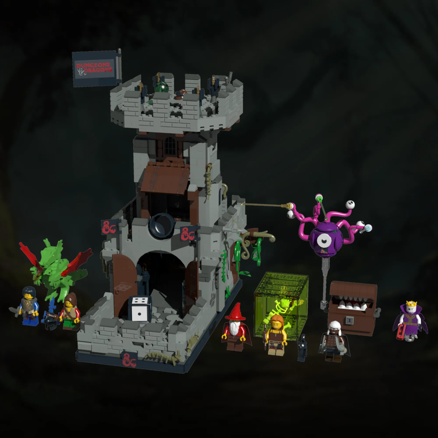 LEGO IDEAS 50 years of Dungeons & Dragons! Vecna Dice Tower