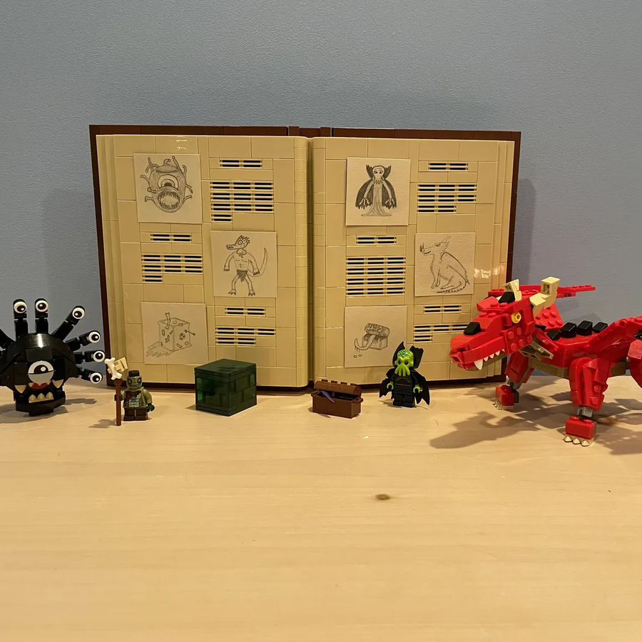 Lego sales d&d monsters