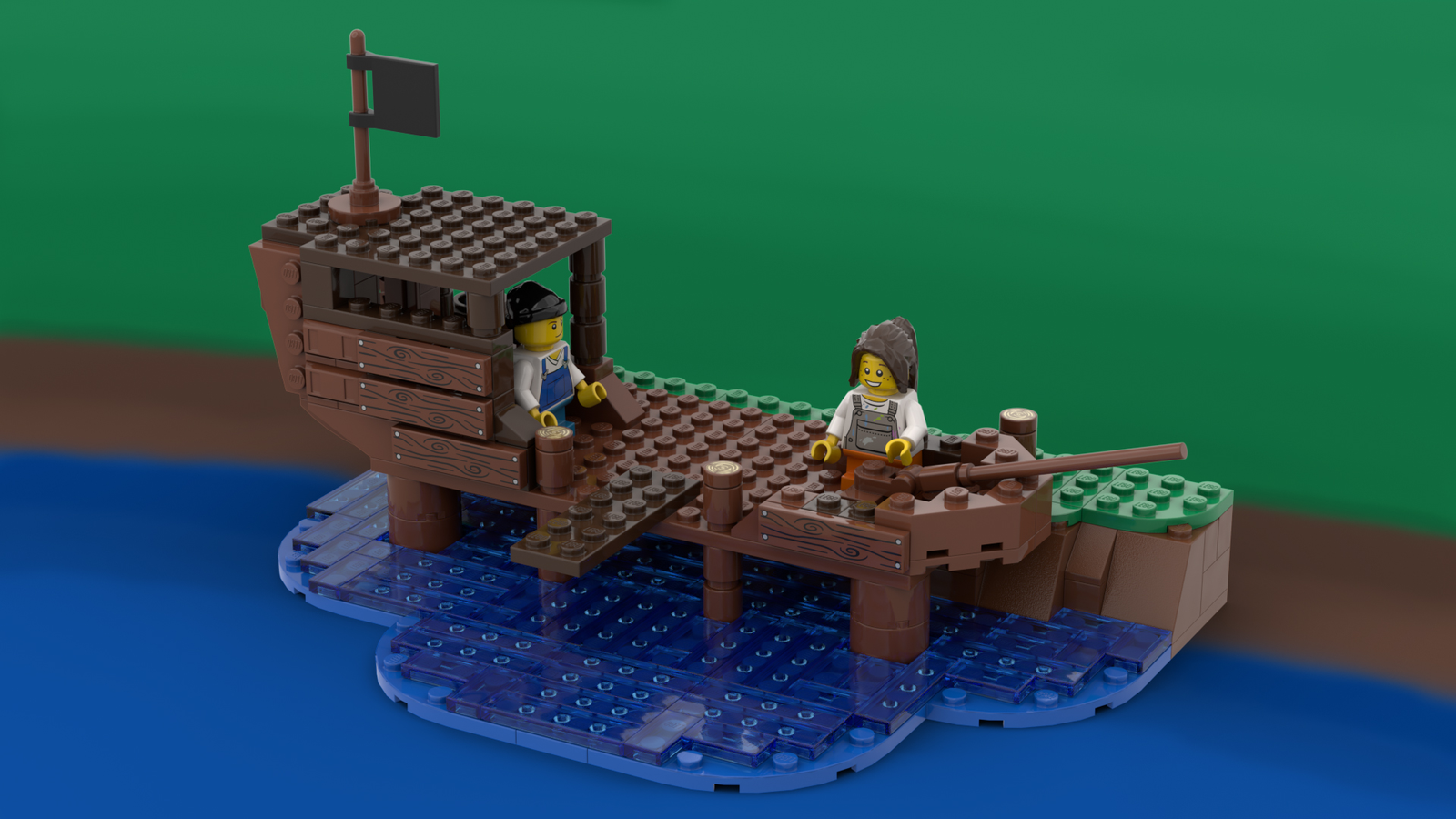 LEGO IDEAS Build that holiday into THAT holiday! Lakeshore pirate