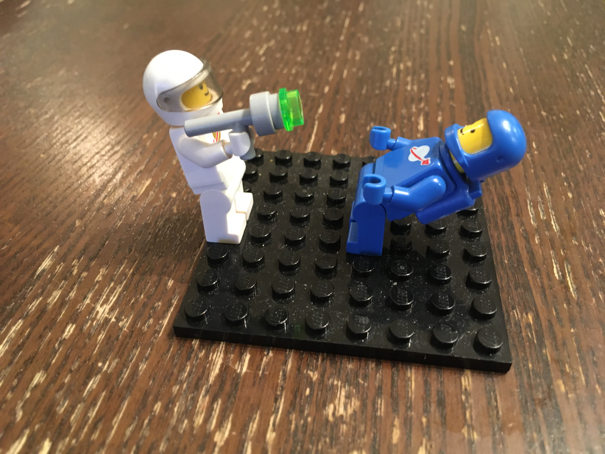 Vintage discount lego spaceman