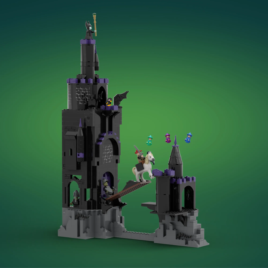 Lego maleficent castle hot sale