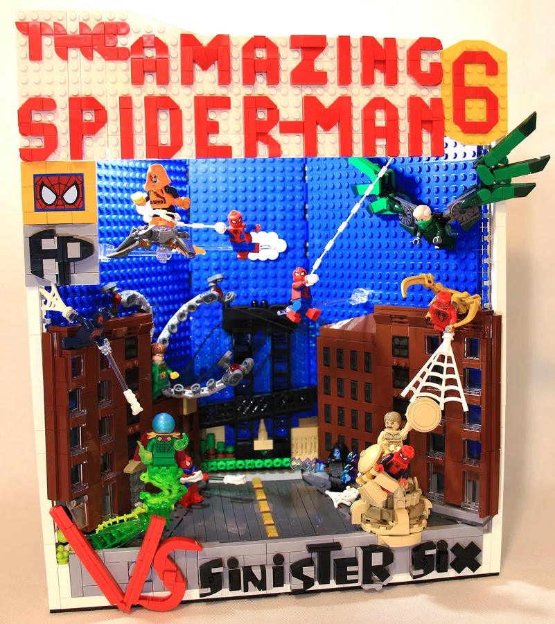 LEGO IDEAS - Your friendly neighborhood comic book hero! - BRICK: Amazing  Spidey 6 vs. Sinister Six