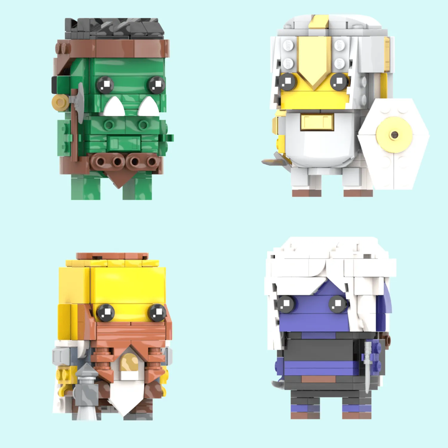 Fortnite lego hot sale brickheadz