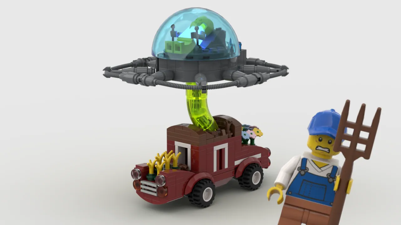 Lego best sale ufo ride