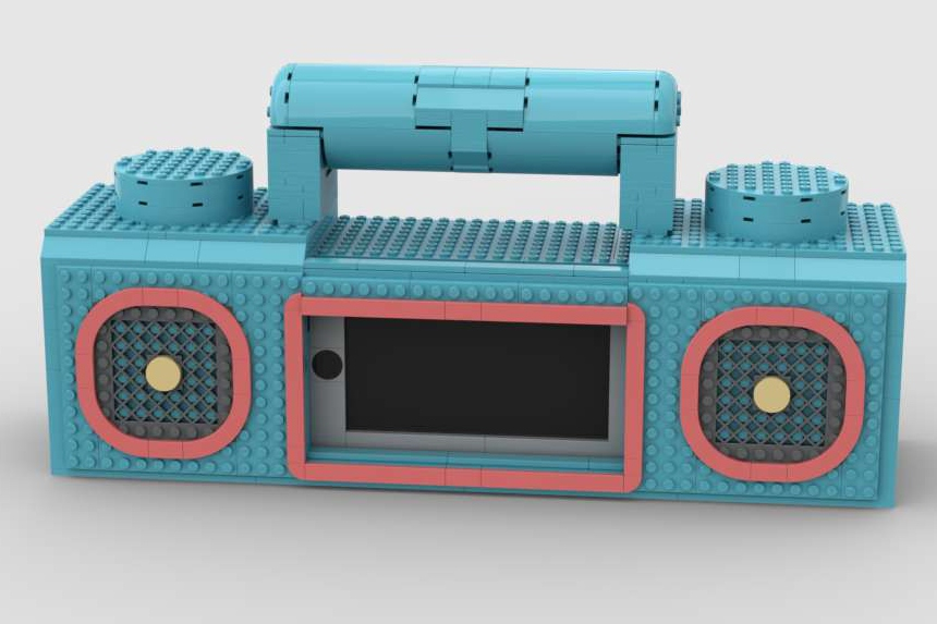 LEGO IDEAS Music to our ears! LEGO Boombox