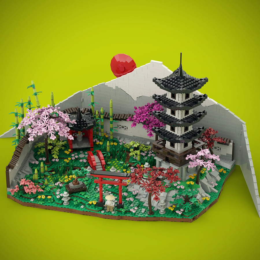 Lego ideas japanese tea hot sale garden