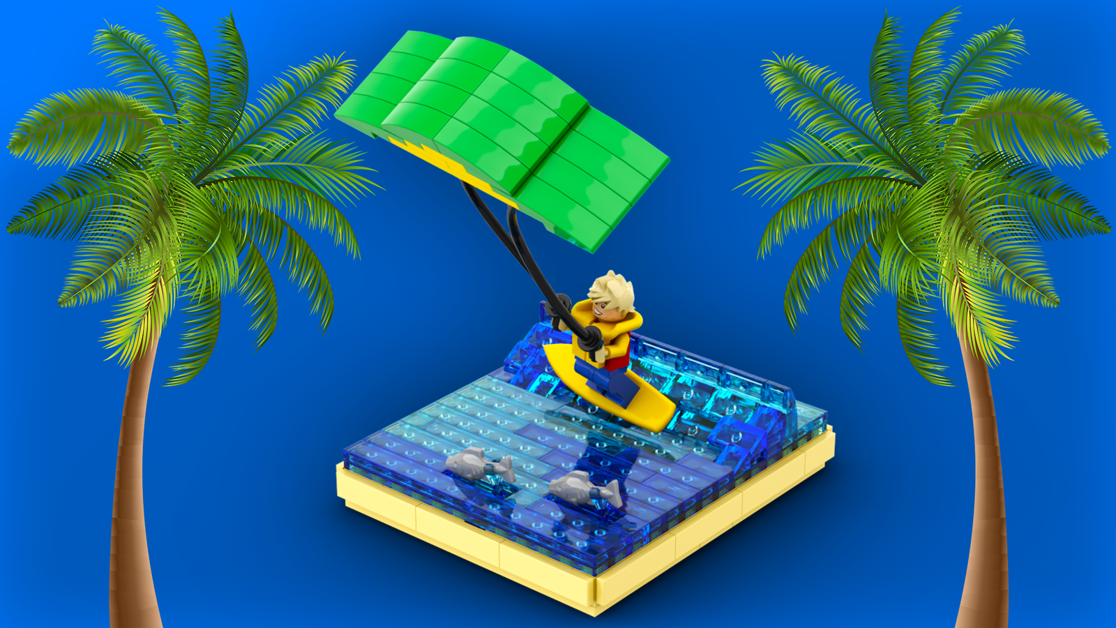 Lego kitesurf 2024