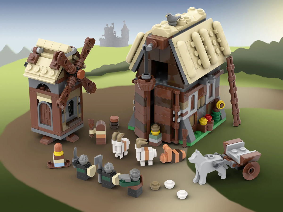 Lego mill deals village raid