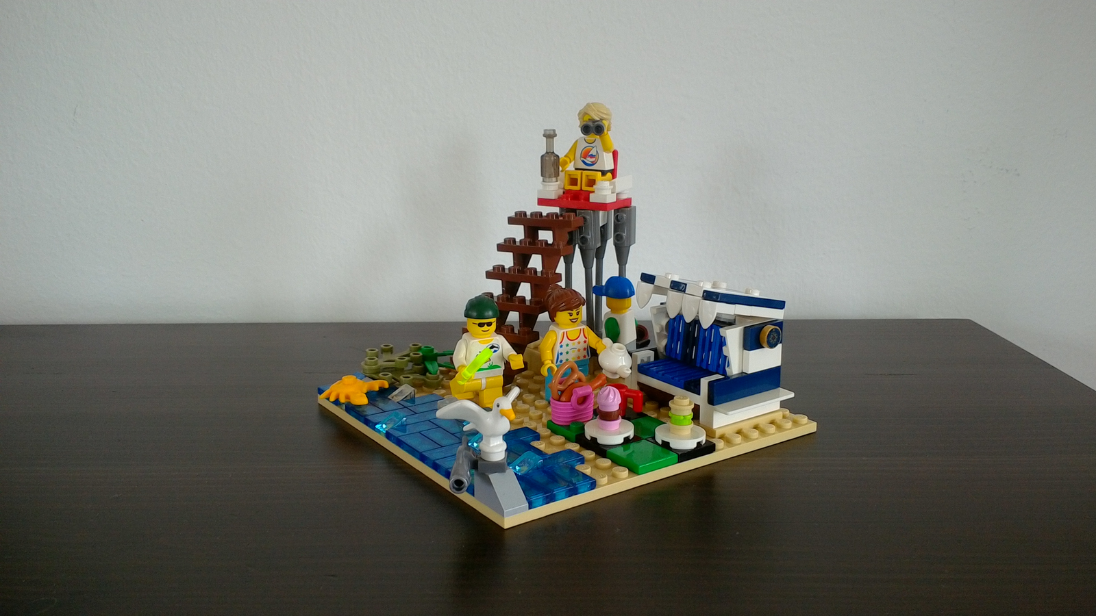 Lego sales beach scene