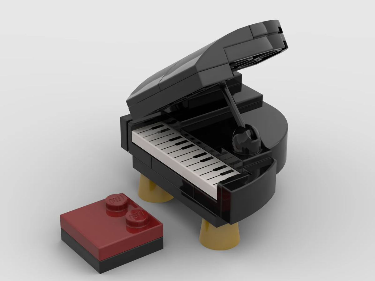 Lego mini grand piano hot sale