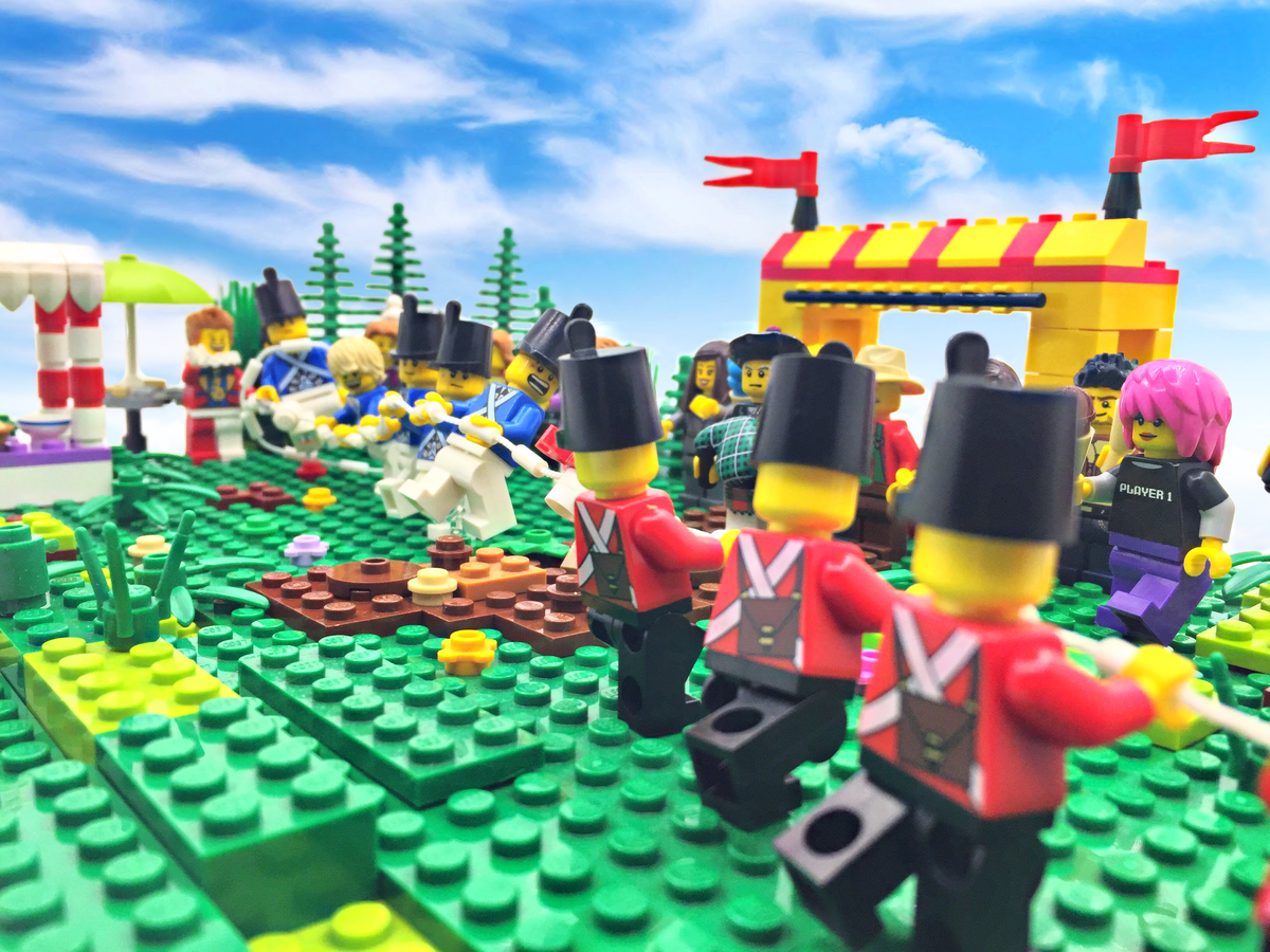 Lego redcoats best sale