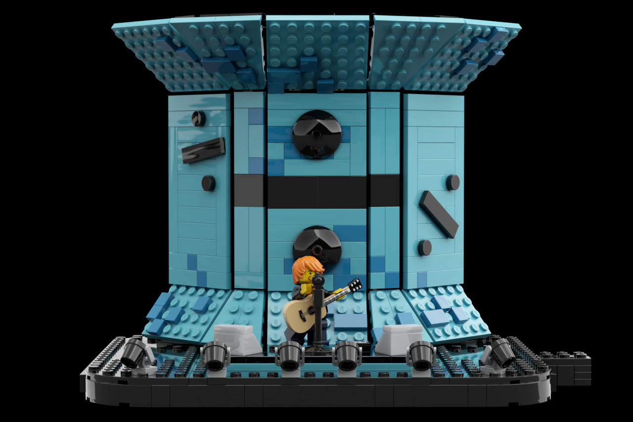 Ed sheeran lego store figure