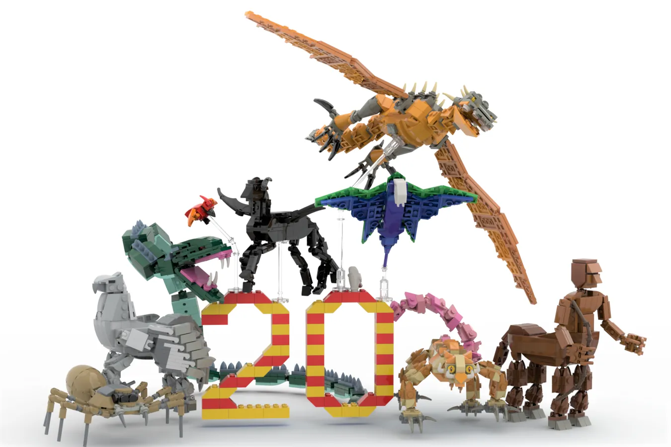 LEGO IDEAS - Magical Builds of the Wizarding World - Creatures