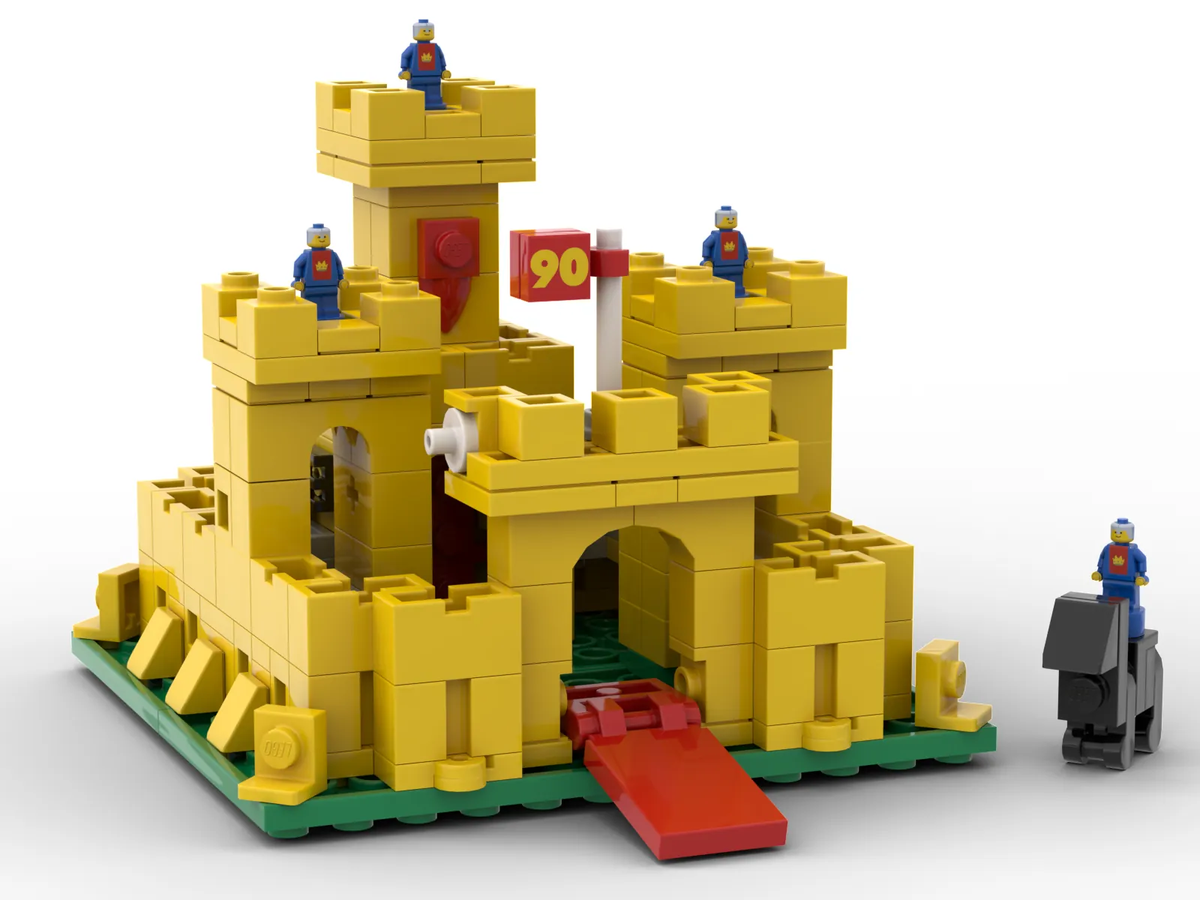 LEGO IDEAS - 90th Anniversary: Micro-Scale Celebrations! - Microscale  Yellow Castle