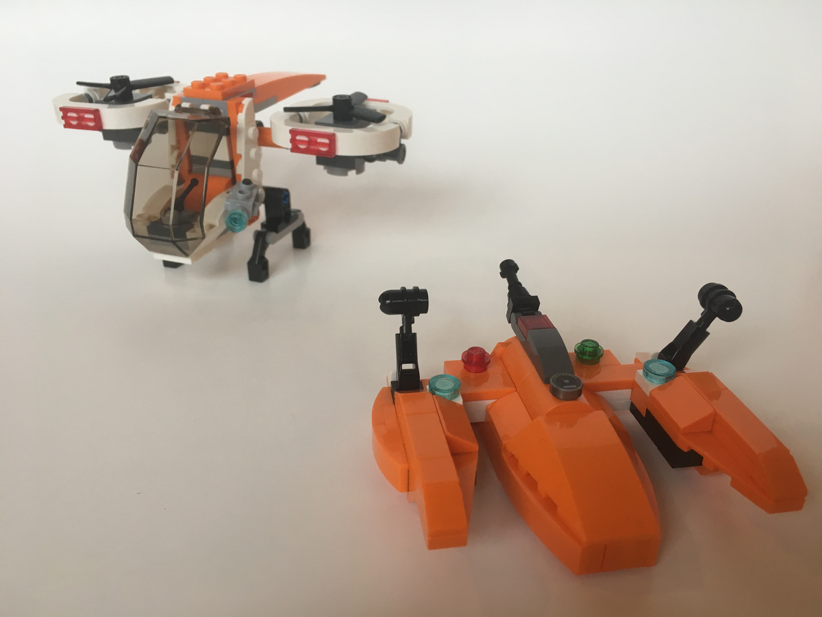 Lego best sale drone explorer