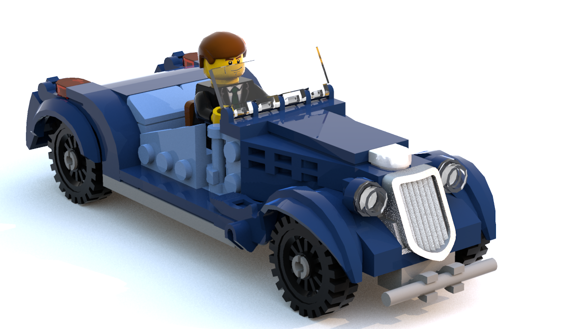 LEGO IDEAS Build a Vintage car to cruise the streets of LEGO® Modular