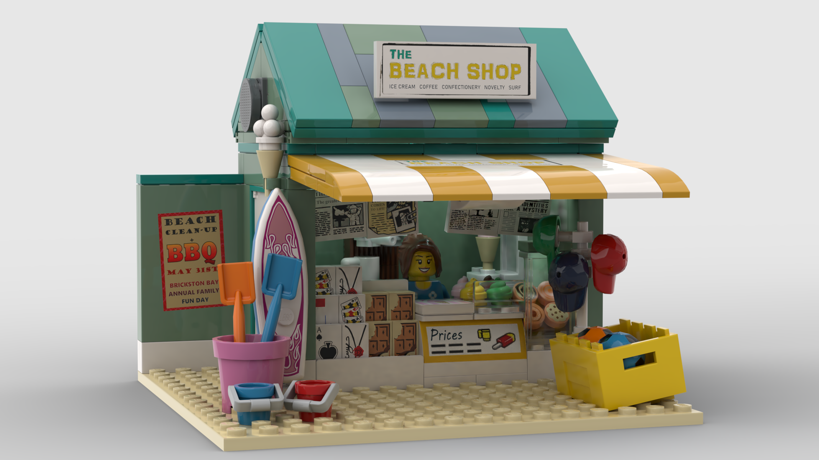 Lego sales surf shop