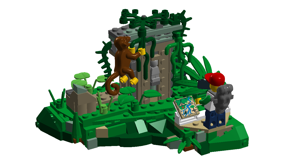 Lego hot sale jungle ideas