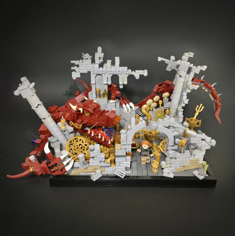 Lego store smaug moc