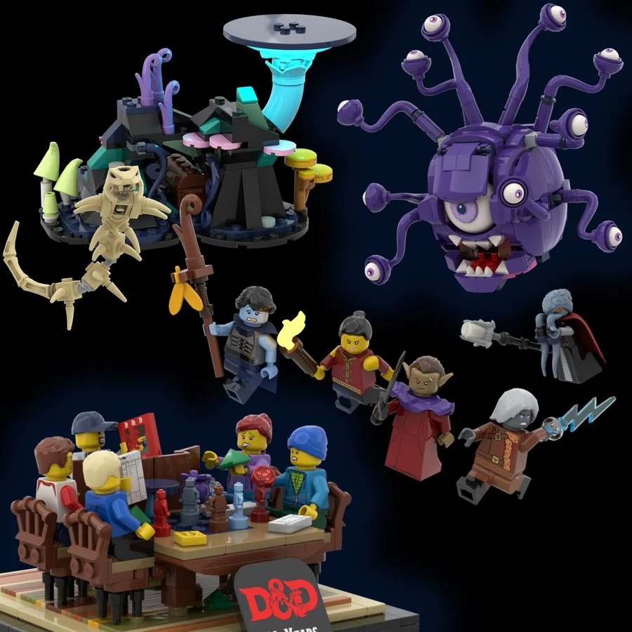 LEGO IDEAS 50 years of Dungeons Dragons Escape From the