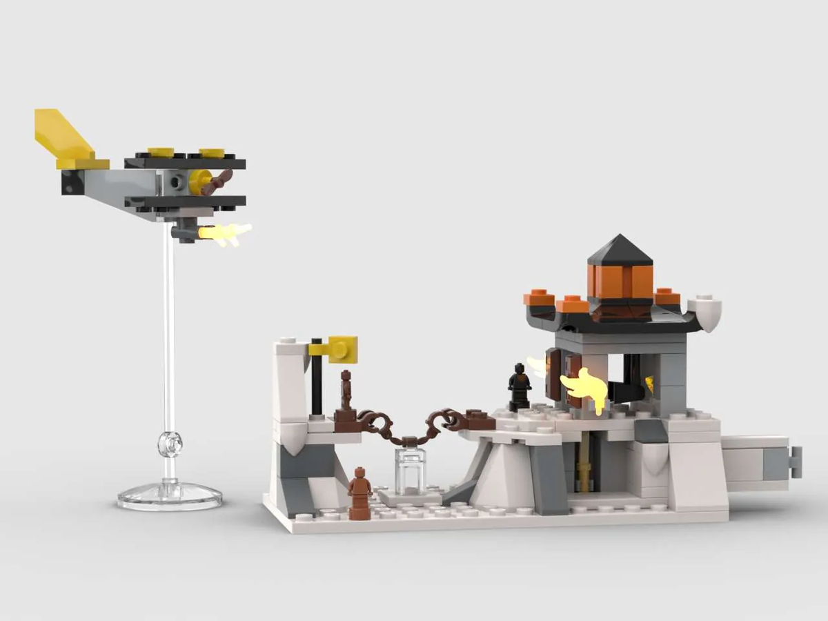 Lego temple of online mount everest