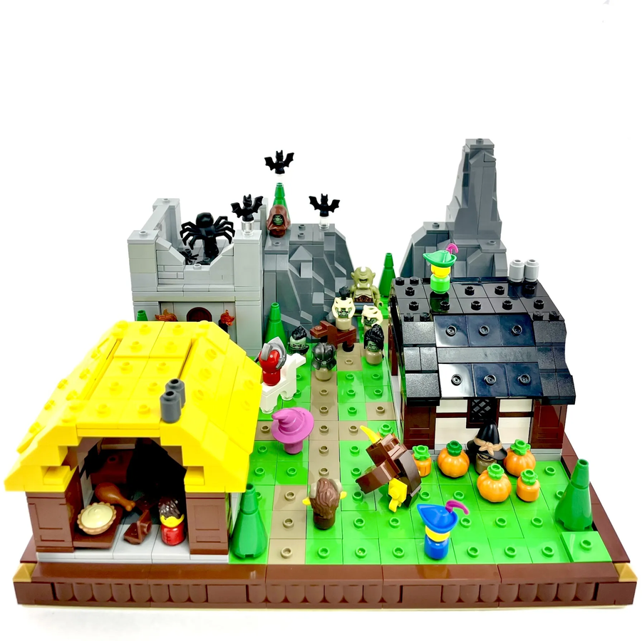 Lego best sale d&d map