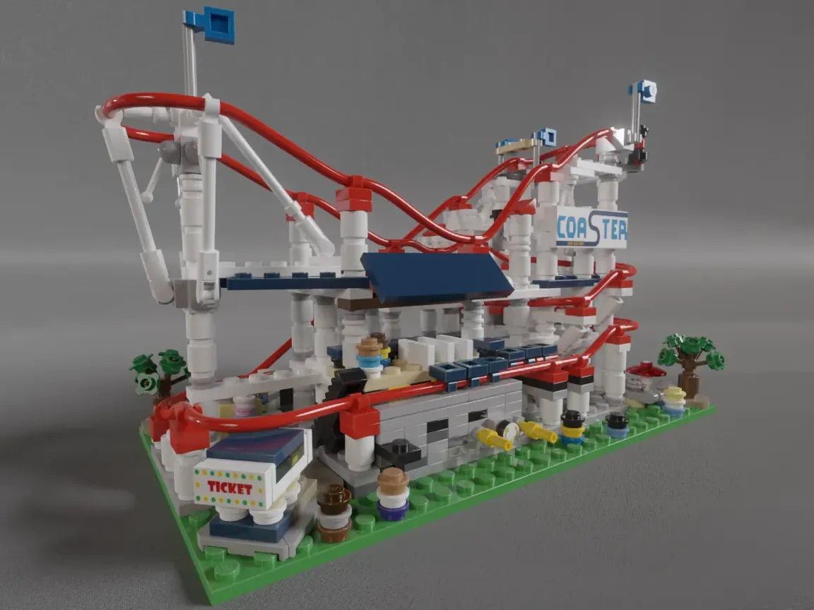 Lego ideas roller discount coaster