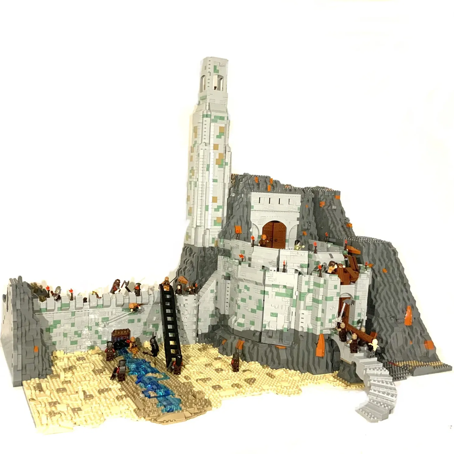 Moc] Helms Deep & Minas Tirith - LEGO Historic Themes - Eurobricks