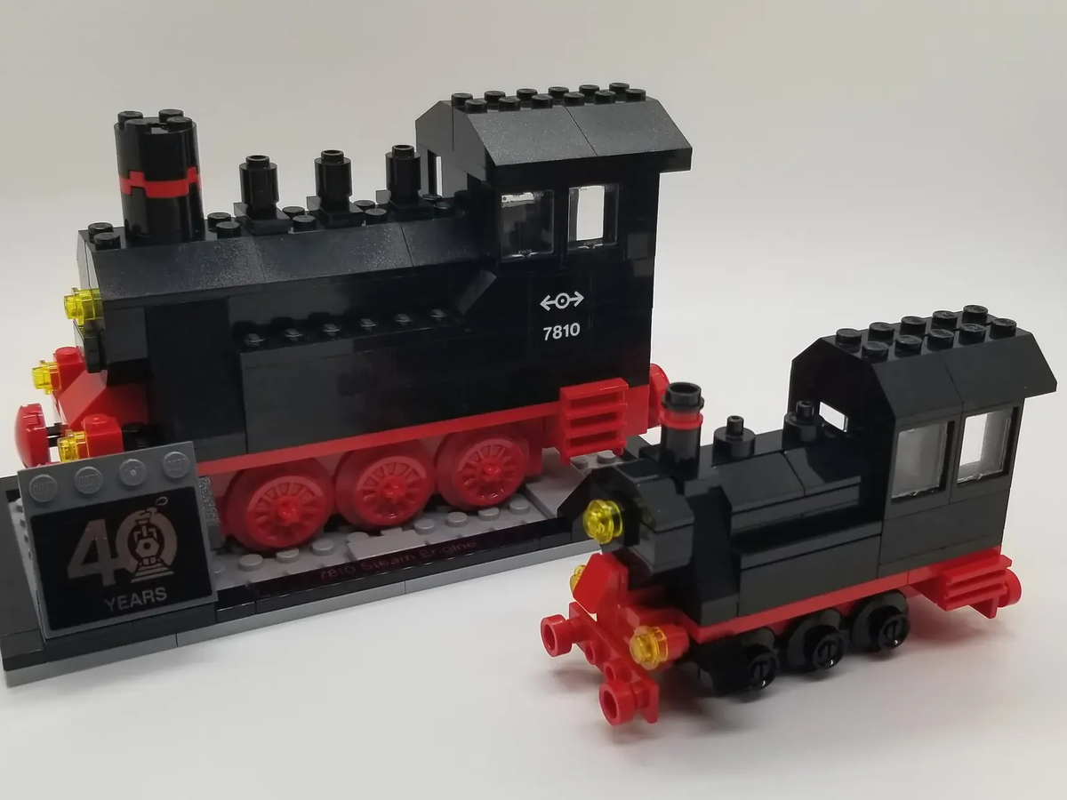 Lego 40 best sale years train