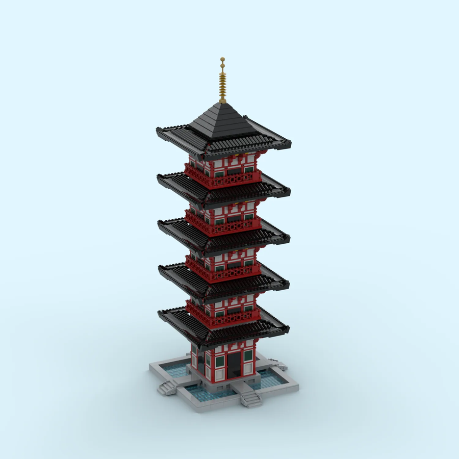 Lego pagoda store