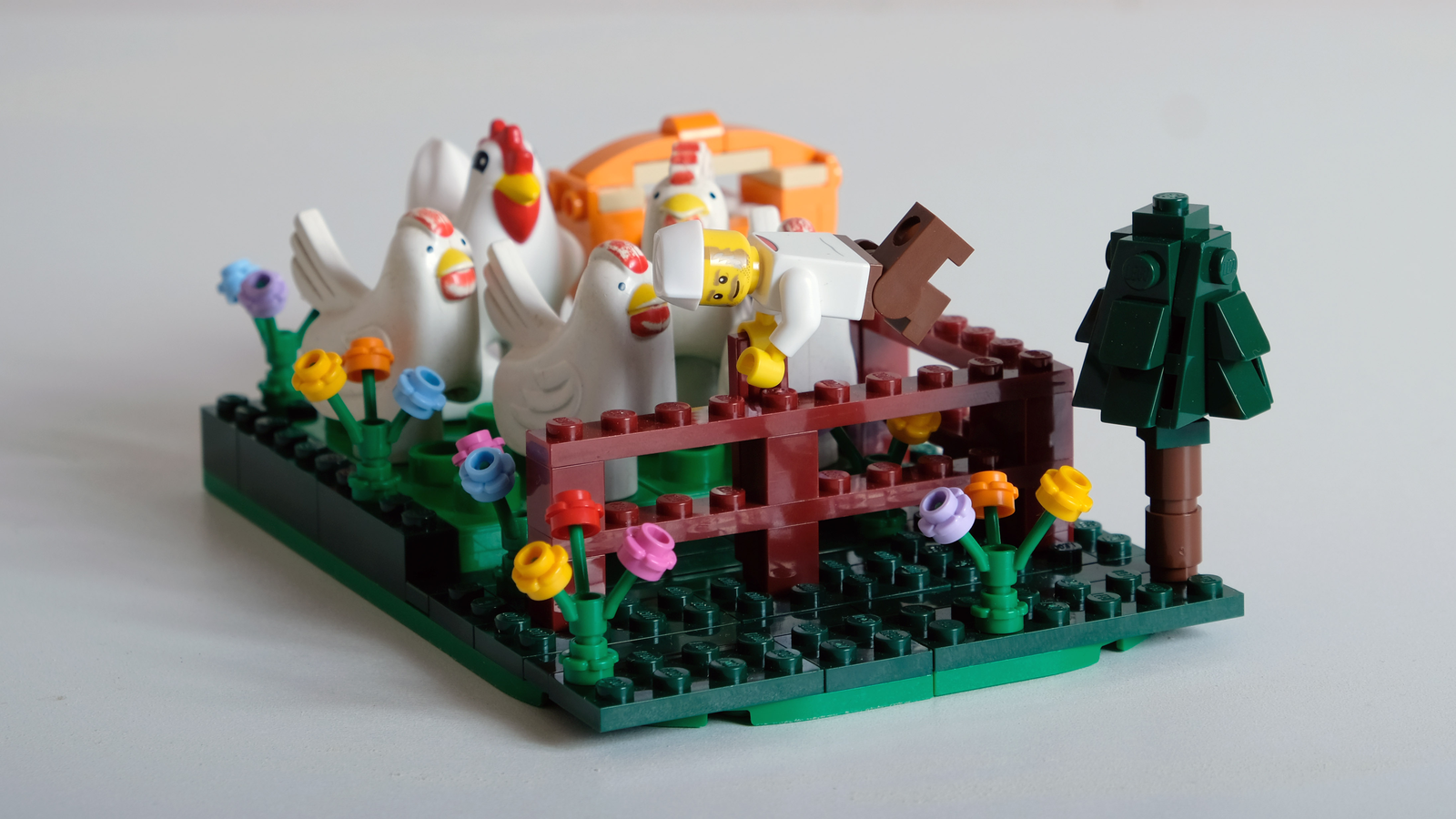 Lego best sale chicken set