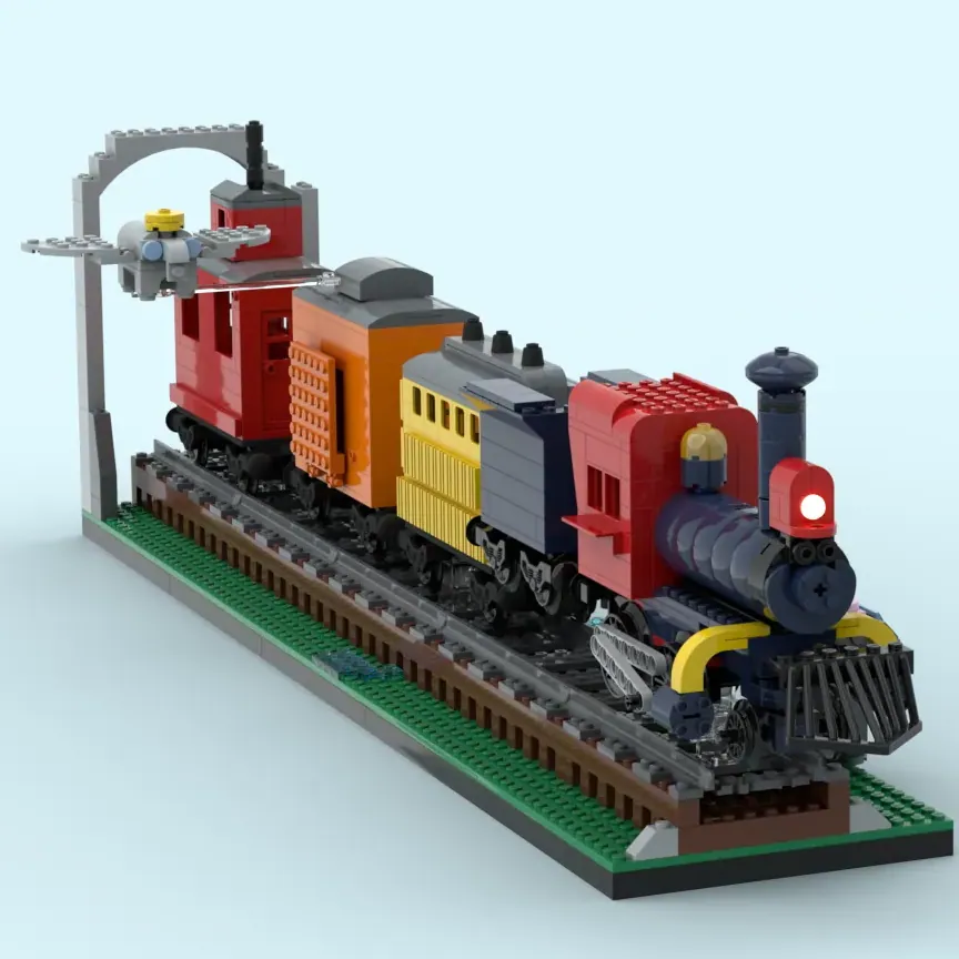 LEGO IDEAS 100 years of fairytales Casey Jr. From Dumbo 1941